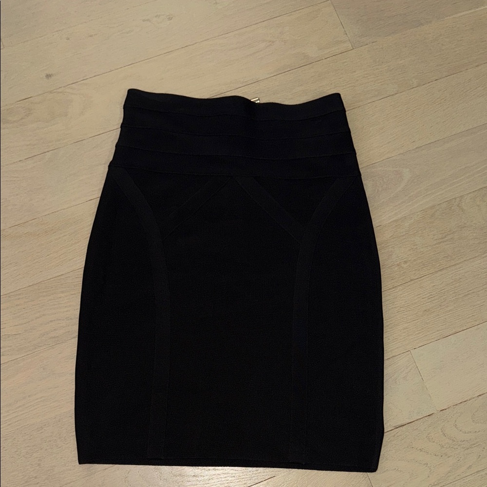bebe Black Pencil Skirt